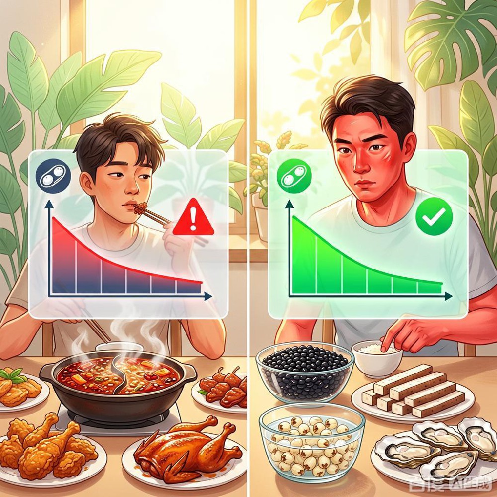 备孕男性三伏养精，避开三类伤精食物