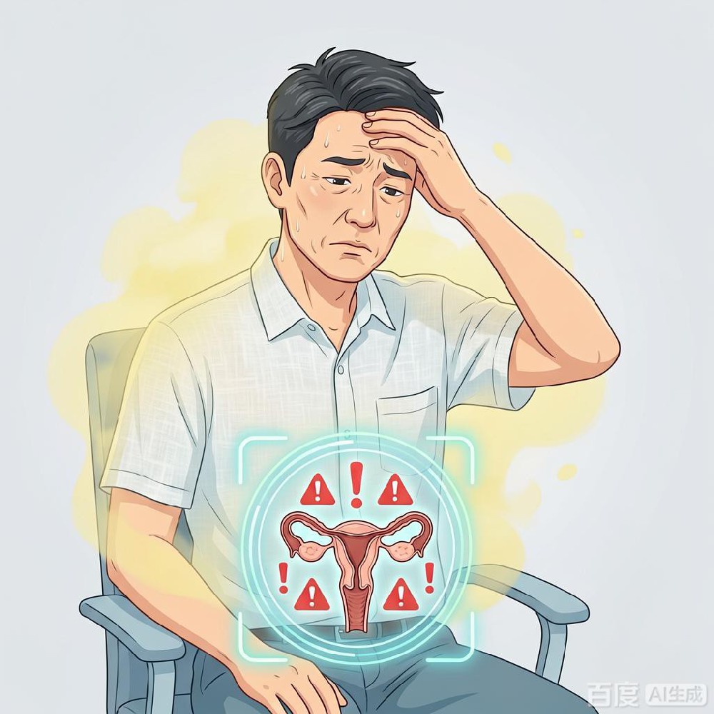 尿分叉、排尿断续,腺体淤堵气血不畅