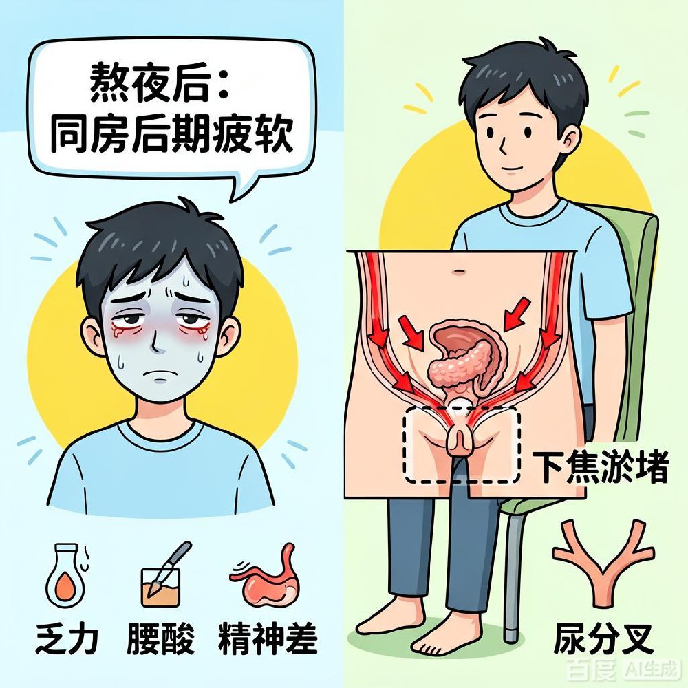 同房中途疲软、硬度维持差，供血不足精准调理